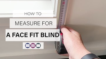 How to Measure For a Face Fit Blind - Betta Blinds and Awnings