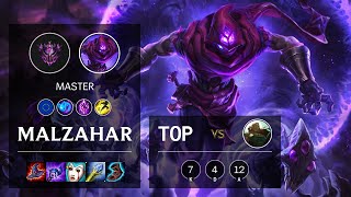 Malzahar Top vs Illaoi - EUW Master Patch 10.15