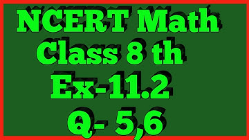 Ex-11.2 Q-5,6 | Chapter 11 | Mensuration | Class 8th Math | NCERT |