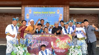 AKSI JUARA 3 JEMBRANA HADRAH FESTIVAL 2 ( LARISTA ARUM CUPEL )