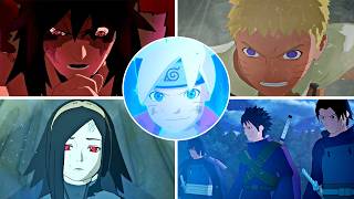 NARUTO X BORUTO ULTIMATE NINJA STORM CONNECTIONS - ALL SPECIAL HISTORY BOSSES FIGHT (2K 60FPS)