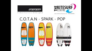 RRD Kite Surf Boards, Pop, Spark, Cotan - Review - The Kitesurf Centre