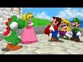 Super Mario 64 DS Walkthrough - Finale - Bowser in the Sky