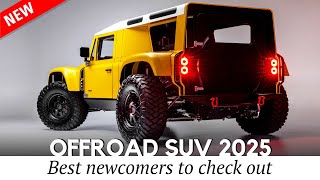 AllNew Rugged SUVs for Most Demanding Offroad Adventures