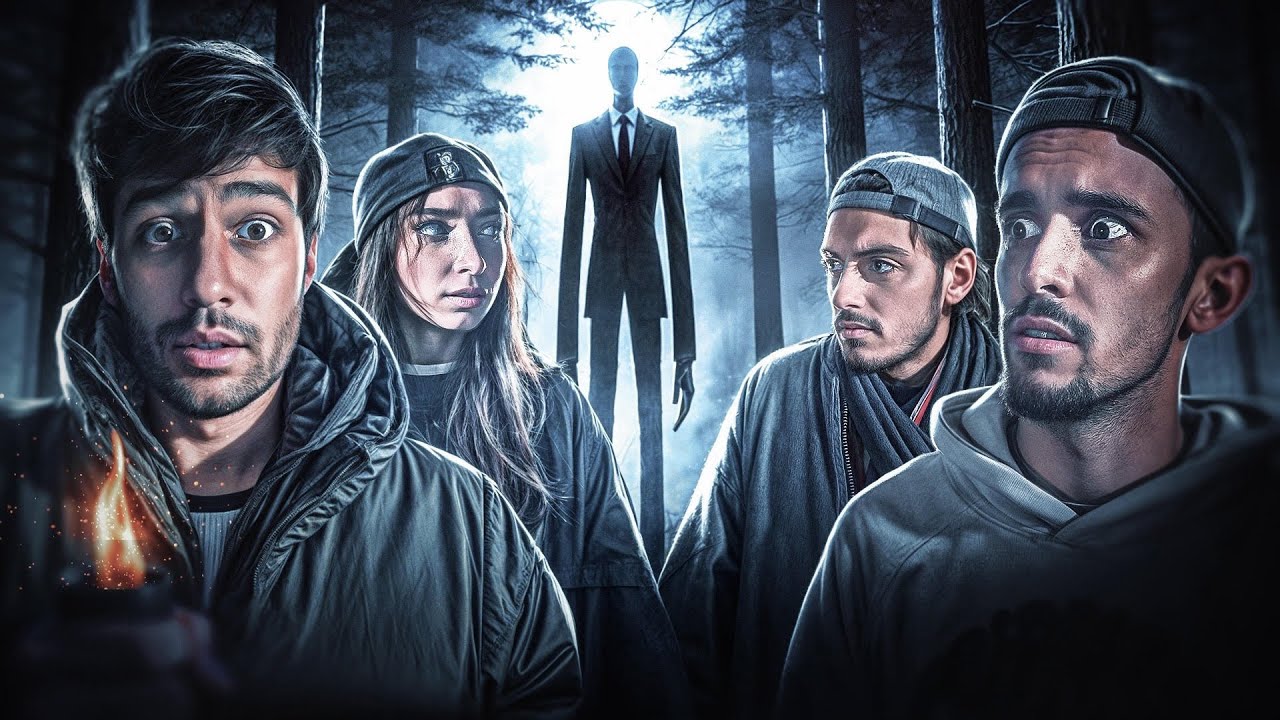 5 HISTOIRES D'HORREUR dans la FORÊT du SLENDERMAN (ft. Antton Racca, Julano, Fantazia, Zebroloss)