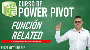 📌 CURSO de POWER PIVOT para EXCEL | Función RELATED, la BUSCARV de TABLAS RELACIONADAS | Clase 11