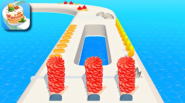 Pancake Run 🥞🍌🍓😋 Gameplay Walkthrough Part - 15 (iOS,Android) All levels