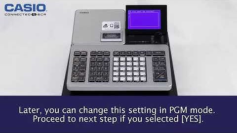 CASIO POS Cash Register Install App & Bluetooth Pairing - SRS500 SRS4000 SRC550 SRC4500