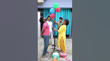 31 Balloons Popping Challenge Race #game #shorts