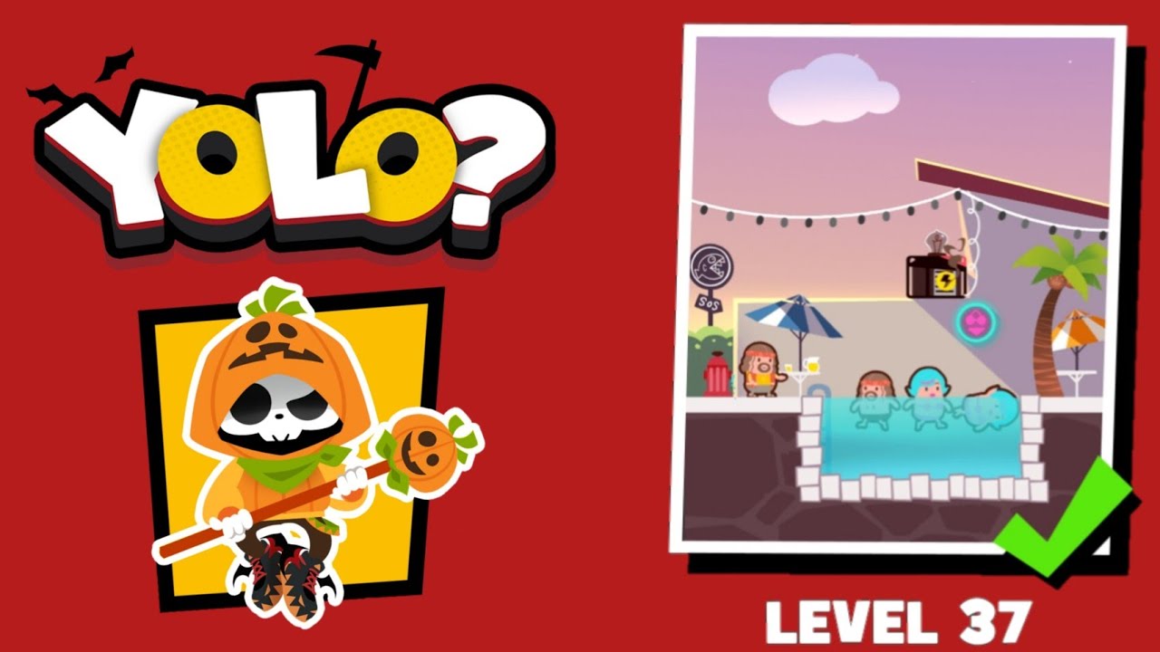 DEATHIGNER or YOLO? Gameplay Level 37 solution