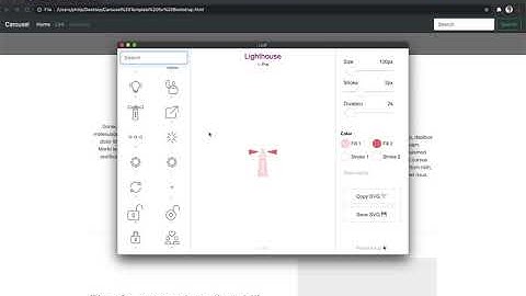 Loaf · Animated SVG icons
