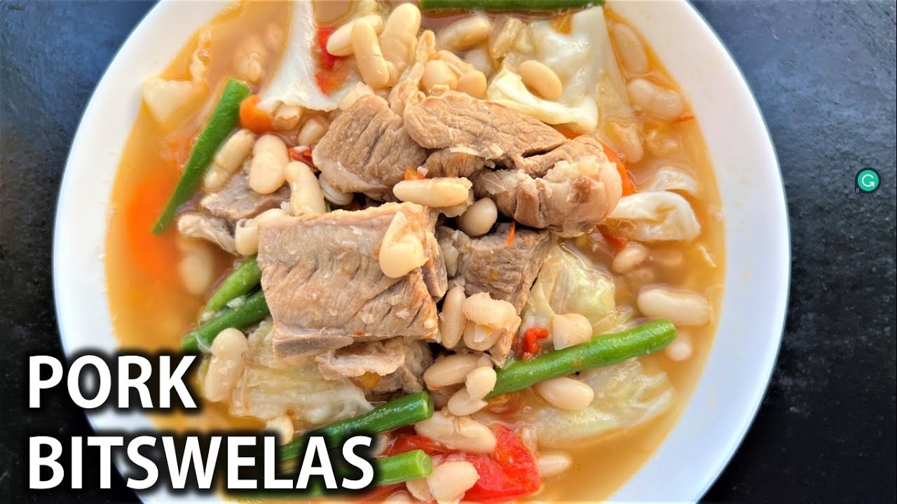 How To Cook PORK WHITE BEANS Binitsuelasang Baboy Filipino Recipe How To Cook PORK WHITE BEANS Binitsuelasang Baboy Filipino Recipe