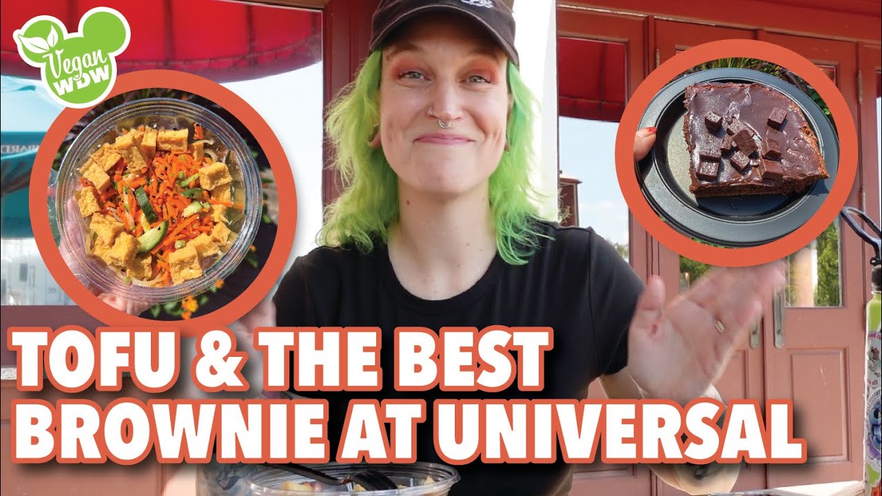 Отличный веганский обед в Universal Studios Florida