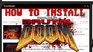 A Crash Course on Brutal DOOM & ZDL: A Tutorial