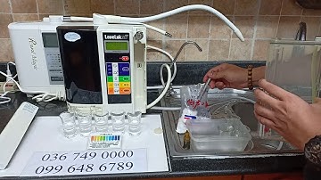 Hướng dẫn sử dụng máy lọc nước điện giải, kangen Leveluk SD501 nội địa Nhật bản