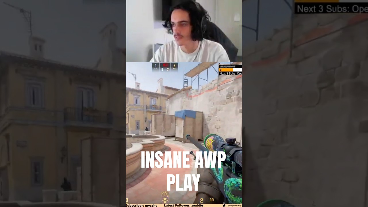 Insane AWP Play After Bomb Plant  