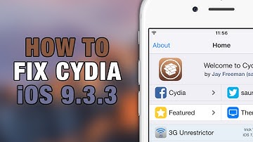 How To FIX CYDIA & TWEAKS On iOS 9.3.3 For iPhone - iPad - iPod Touch