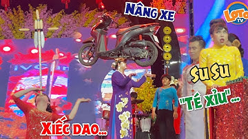 Su Su "té xỉu"với màn "Xiếc Dao" của Ngọc Trinh và ĐỘI XE MÁY lên đầu của Nghệ nhân Tạ Mong Manh