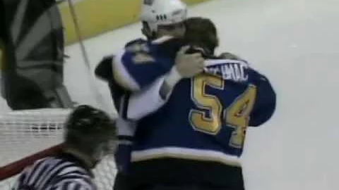 Tom Kostopoulos vs Mike Glumac Mar 11, 2006