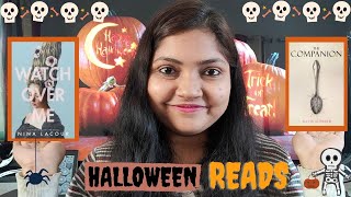 Halloween Reads! The Companion & Watch Over Me Book Review,! No Spoilers