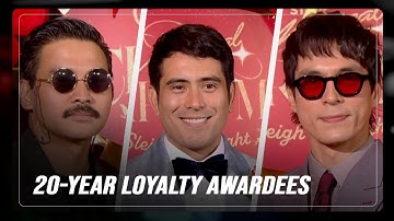 Loyalty awardees Joem, Jake, Gerald arrive at Star Magical Christmas | ABS-CBN News