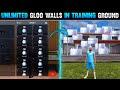 TOP 5 NEW TRICKS IN FREE FIRE | UNLIMITED GLOO WALL TRICK IN TRAINING MODE AFTER UPDATE