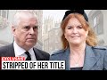 Sarah Ferguson's FUTURE & Title in JEOPARDY Over Email Scandal