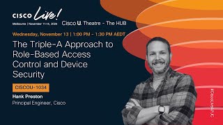 The Triple-A Approach to Role Based Access Control and Device Security