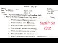 #cbse #class2 G.K Sample Paper #september2022 #class-2 #solved