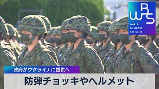 防弾チョッキやヘルメット 政府がウクライナに提供へ（2022年3月4日）