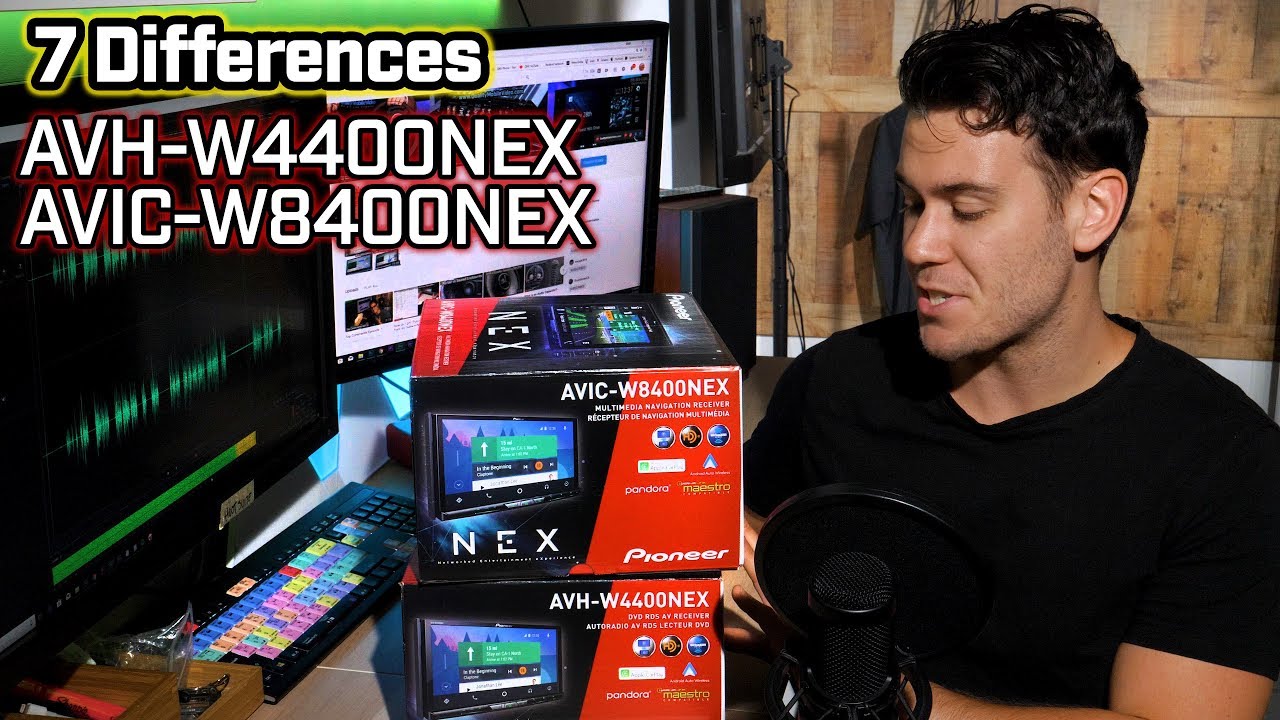 7 Differences - Pioneer AVH-W4400NEX vs AVIC-W8400NEX