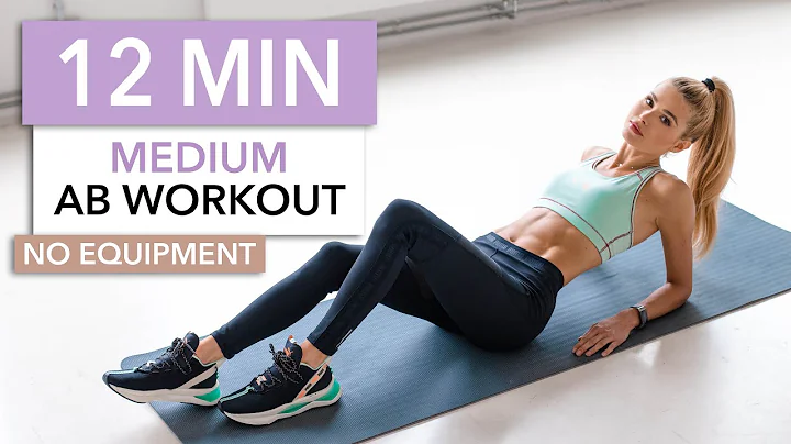12 MIN AB WORKOUT - Medium Level / No Equipment I ...