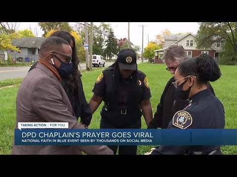 Detroit police chaplain&#039;s prayer for the city goes viral