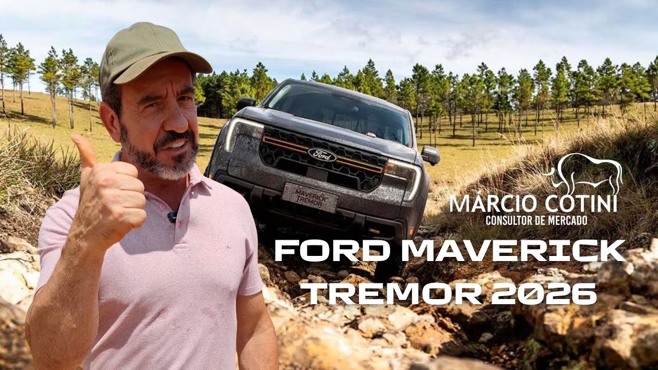 Ford Maverick Tremor 2026 pegada forte para OFF-ROAD