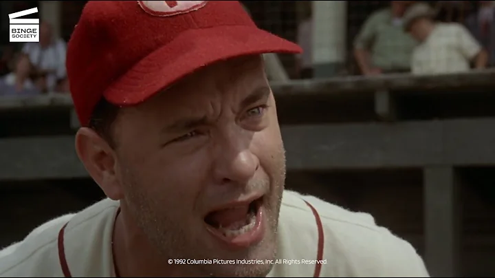 A League of Their Own: There's no crying in baseball HD CLIP - DayDayNews
