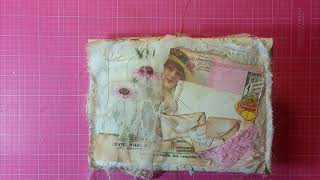Fabric envelope with Journal
