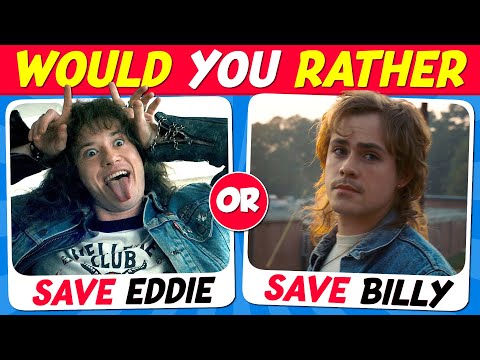 Would You Rather… Stranger Things 🎲⚡🔦