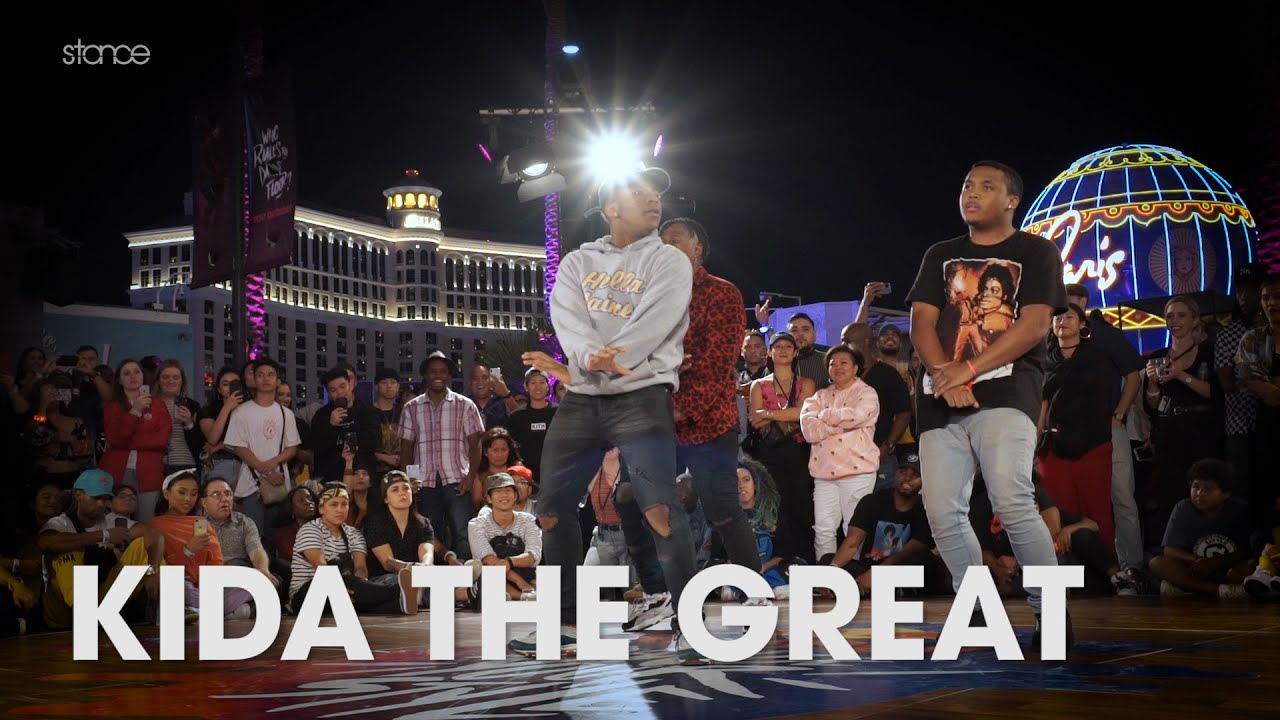 KIDA THE GREAT  stance  showcase at Red Bull Dance Your Style USA 2019