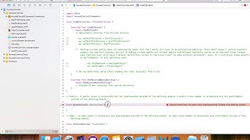 Access Specifiers in Swift