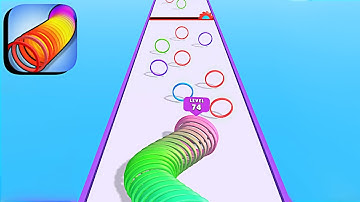 Circle Stack Run ​- All Levels Gameplay Android,ios (Part 5)