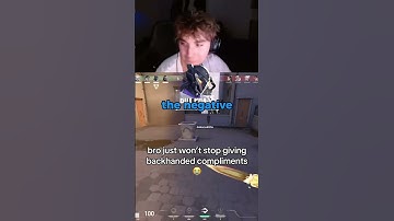 what are these backhanded compliments? 😭 #valorant #funny