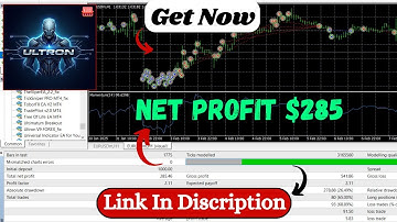 Ultron V9 MT4 Expert Advisor – Backtest & Strategy Breakdown (No DLL)