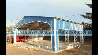 www.gatorbackcarports.com guaranteed lowest pricing in Alexandria, LA, Get free delivery & install central Louisiana! Serving 