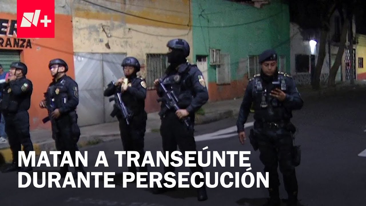 Persecución y balacera dejan un detenido y un muerto en Azcapotzalco, CDMX - Las Noticias