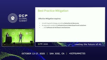 OCP Silent Data Corruption Workgroup Update