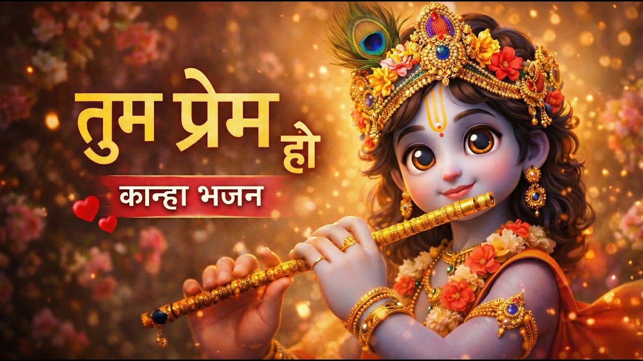 तुम प्रेम हो तुम प्रीत हो | Kanha Bhajan | Emotional Krishna Song | Bhaktivaah