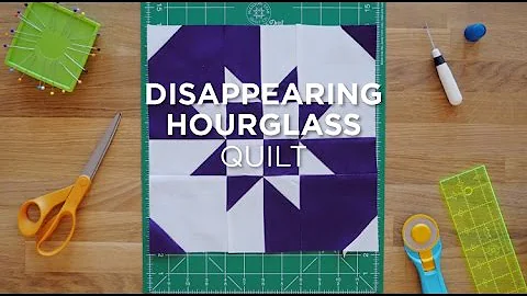 Quilt Snips Mini Tutorial - Disappearing Hourglass