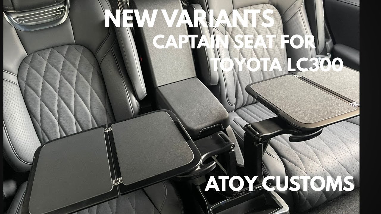 Toyota Land Cruiser LC300 – New Captain Seats Variant by Atoy Customs