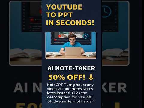 NoteGPT Review: Best YouTube to PPT & AI Note-Taker in 2025 by AI Video Magic 