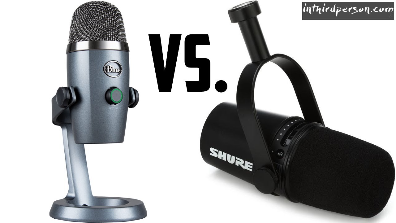 Blue Yeti Nano vs. Shure MV7 - Sound Comparison and Best Settings for Both!  